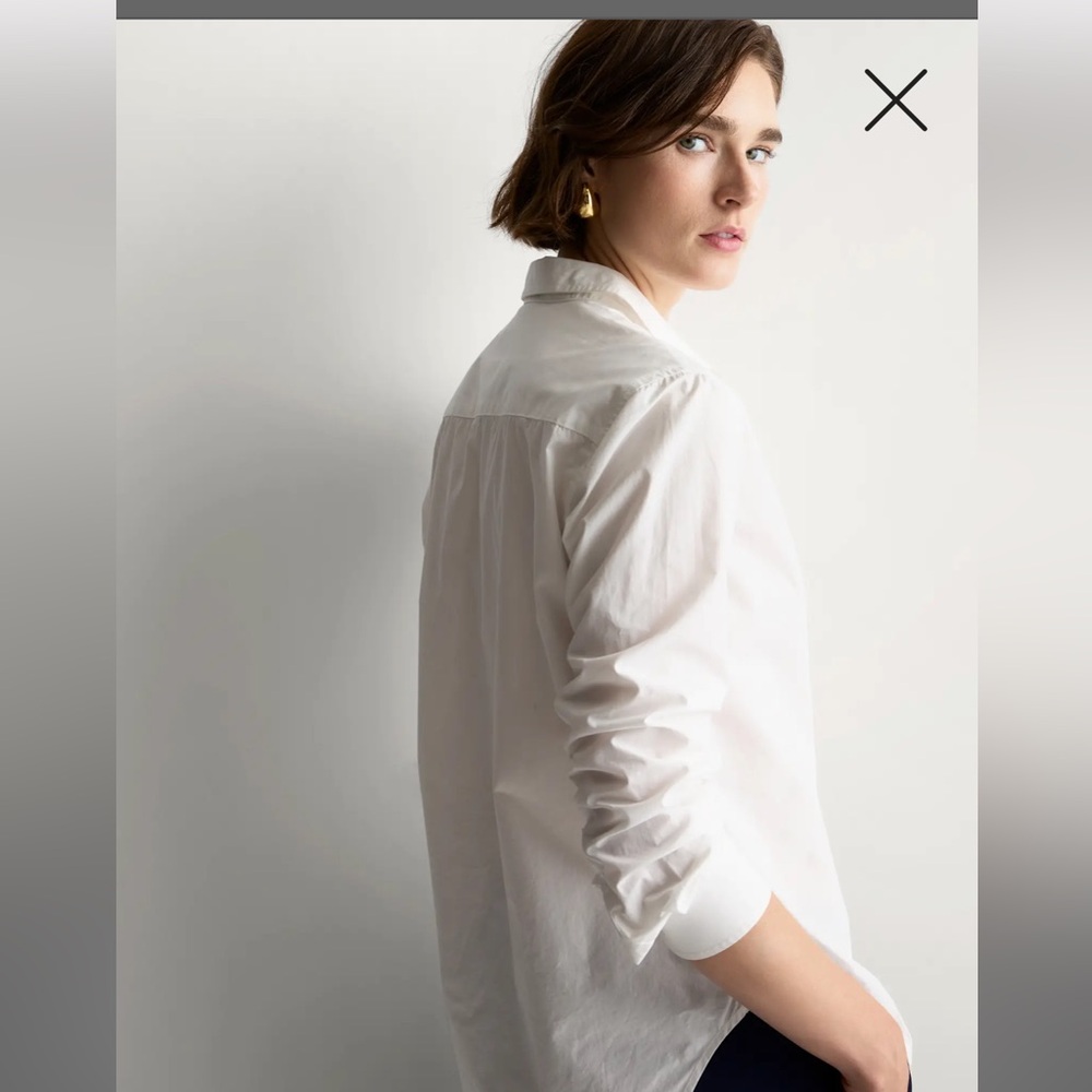 Quince 100% Organic Cotton Poplin Shirt, NWT, Various - Picture 9 of 15